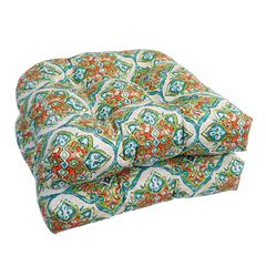19-inch U-Shaped Dining Chair Cushions (Set of 2) 93184-2CH-OD-190