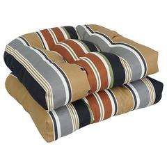 19-inch U-Shaped Dining Chair Cushions (Set of 2) 93184-2CH-OD-207