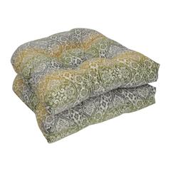 19-inch U-Shaped Premium Outdoor Tufted Dining Chair Cushion