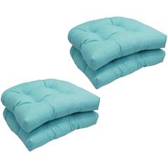 19-inch U-Shaped Dining Chair Cushions (Set of 4)  93184-4CH-JO16-16