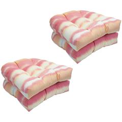 19-inch U-Shaped Dining Chair Cushions (Set of 4)  93184-4CH-JO17-09