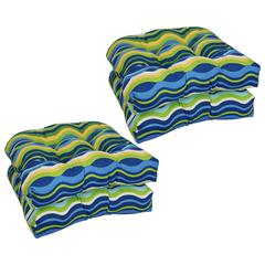 19-inch U-Shaped Dining Chair Cushions (Set of 4)  93184-4CH-OD-124