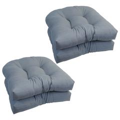 19-inch U-Shaped Dining Chair Cushions (Set of 4)  93184-4CH-OD-138