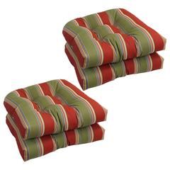 19-inch U-Shaped Dining Chair Cushions (Set of 4)  93184-4CH-OD-148