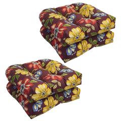 19-inch U-Shaped Dining Chair Cushions (Set of 4)  93184-4CH-OD-174