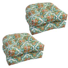 19-inch U-Shaped Dining Chair Cushions (Set of 4)  93184-4CH-OD-190