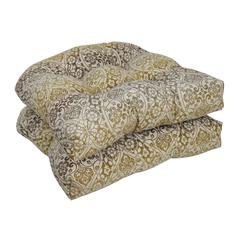 19-inch U-Shaped Premium Outdoor Tufted Dining Chair Cushion