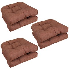 19-inch Premium Olefin Tufted Outdoor Chair Cushions (Set of 6)