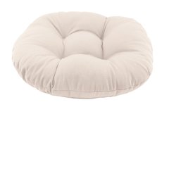 18 inch Round Solid Twill Footstool Cushion  93301-18IN-TW-EG