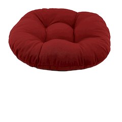 18 inch Round Solid Twill Footstool Cushion  93301-18IN-TW-RR