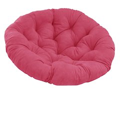 52-inch Solid Microsuede Papasan Cushion (Fits 50-inch Papasan Frame)  93302-52-MS-BB