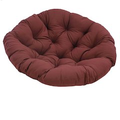 52-inch Solid Twill Papasan Cushion (Fits 50-inch Papasan Frame)  93302-52-TW-BG