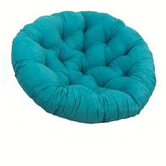 48-inch Solid Microsuede Papasan Cushion (Fits 46-inch Papasan Frame)  93302-MS-AB