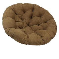 48-inch Solid Microsuede Papasan Cushion (Fits 46-inch Papasan Frame)  93302-MS-CM