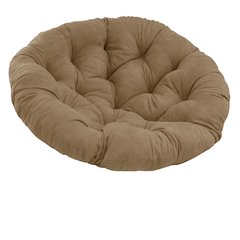 48-inch Solid Microsuede Papasan Cushion (Fits 46-inch Papasan Frame)  93302-MS-JV