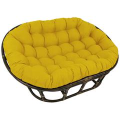 78-inch by 58-inch Solid Spun Polyester Double Papasan Cushion  93304-78-REO-SOL-03