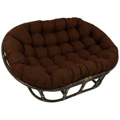 78-inch by 58-inch Solid Spun Polyester Double Papasan Cushion  93304-78-REO-SOL-10