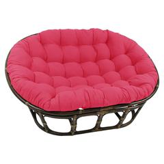 78-inch by 58-inch Solid Twill Double Papasan Cushion  93304-78-TW-BB