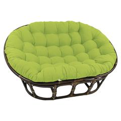 78-inch by 58-inch Solid Twill Double Papasan Cushion  93304-78-TW-ML