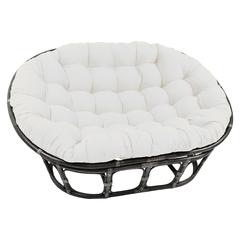 65-inch by 48-inch Solid Twill Double Papasan Cushion 93304-TW-EG