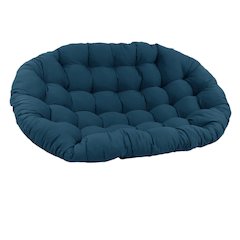 65-inch by 48-inch Solid Twill Double Papasan Cushion 93304-TW-IN