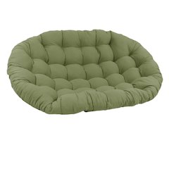 65-inch by 48-inch Solid Twill Double Papasan Cushion 93304-TW-SG