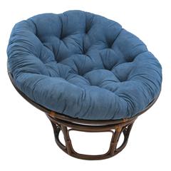 44-inch Solid Micro Suede Papasan Cushion (Fits 42-inch Papasan Frame)