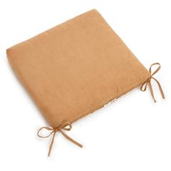 20-inch by 19-inch Solid Microsuede Chair Cushion