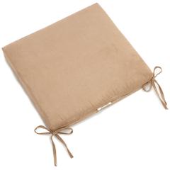 20-inch by 19-inch Solid Microsuede Chair Cushion  93454-1CH-MS-JV