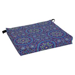 20-inch by 19-inch Patterned Outdoor Chair Cushion 93454-1CH-OD-100