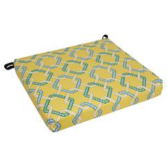 20-inch by 19-inch Patterned Outdoor Chair Cushion 93454-1CH-OD-105
