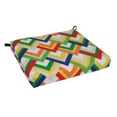 20-inch by 19-inch Patterned Outdoor Chair Cushion 93454-1CH-OD-119