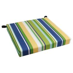 20-inch by 19-inch Patterned Outdoor Chair Cushion 93454-1CH-OD-172