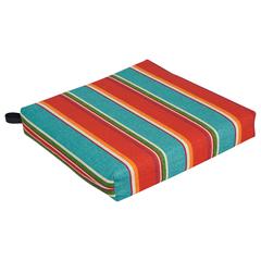 20-inch by 19-inch Patterned Outdoor Chair Cushion 93454-1CH-OD-233
