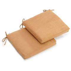 20-inch by 19-inch Spun Polyester Chair Cushion (Set of Two)