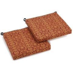 20-inch by 19-inch Spun Polyester Chair Cushion (Set of Two)