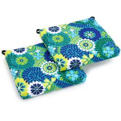 20-inch by 19-inch Spun Polyester Chair Cushion (Set of Two)