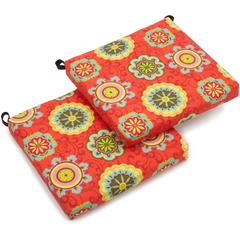20-inch by 19-inch Spun Polyester Chair Cushion (Set of Two)