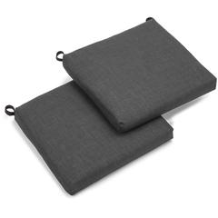 20-inch by 19-inch Spun Polyester Chair Cushion (Set of Two)
