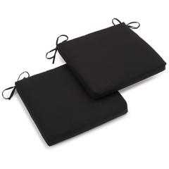20-inch by 19-inch Twill Chair Cushion (Set of Two)
