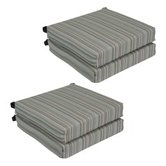 20-inch by 19-inch Premium Olefin Outdoor Chair Cushions (Set of 4)