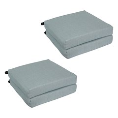 20-inch by 19-inch Premium Olefin Outdoor Chair Cushions (Set of 4)