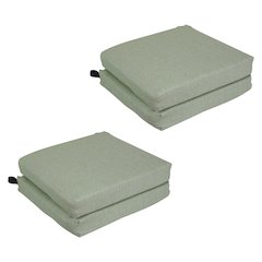 20-inch by 19-inch Premium Olefin Outdoor Chair Cushions (Set of 4)
