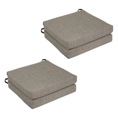 20-inch by 19-inch Premium Olefin Outdoor Chair Cushions (Set of 4)