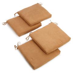 20-inch by 19-inch Polyester Chair Cushion (Set of Four)