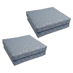 20-inch by 19-inch Patterned Outdoor Chair Cushions (Set of 4)  93454-4CH-OD-037
