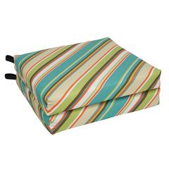 20-inch by 19-inch Patterned Outdoor Chair Cushions (Set of 4)  93454-4CH-OD-103