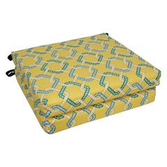 20-inch by 19-inch Patterned Outdoor Chair Cushions (Set of 4)  93454-4CH-OD-105