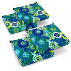 20-inch by 19-inch Spun Polyester Chair Cushion (Set of Four)