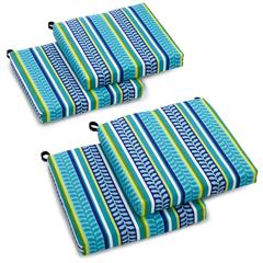 20-inch by 19-inch Spun Polyester Chair Cushion (Set of Four)